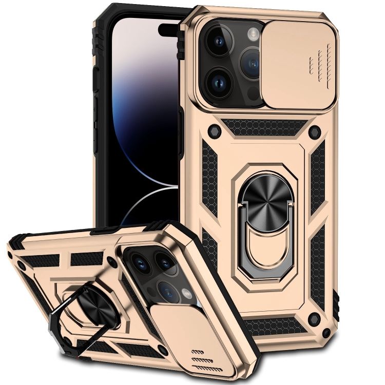 Odolný kryt CamCover Armor zlatý – Apple iPhone 14 Pro Max | Kryty na mobil Kryty na mobil | Odolný kryt CamCover Armor zlatý – Apple iPhone 14 Pro Max | Kryty na mobil