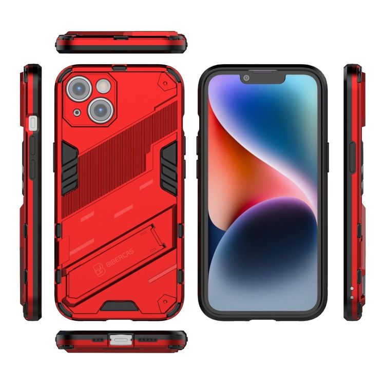 Odolný Kryt Punk armor case červený – Apple iPhone 14 | Kryty na mobil Kryty na mobil | Odolný Kryt Punk armor case červený – Apple iPhone 14 | Kryty na mobil