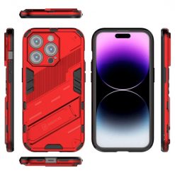 Odolný Kryt Punk armor case červený – Apple iPhone 14 Pro | Kryty na mobil Kryty na mobil | Odolný Kryt Punk armor case červený – Apple iPhone 14 Pro | Kryty na mobil