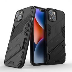 Kryty na mobil | Odolný Kryt Punk armor case čierny – Apple iPhone 14 | Kryty na mobil
