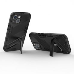 Kryty na mobil | Odolný Kryt Punk armor case čierny – Apple iPhone 14 | Kryty na mobil