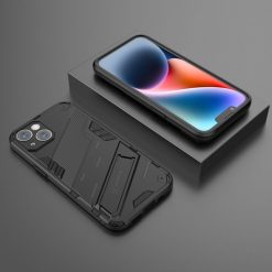 Kryty na mobil | Odolný Kryt Punk armor case čierny – Apple iPhone 14 | Kryty na mobil