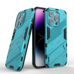 Kryty na mobil | Odolný Kryt Punk armor case modrý – Apple iPhone 14 Pro Max | Kryty na mobil