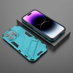 Kryty na mobil | Odolný Kryt Punk armor case modrý – Apple iPhone 14 Pro Max | Kryty na mobil
