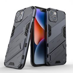 Kryty na mobil | Odolný Kryt Punk armor case sivý – Apple iPhone 14 Plus | Kryty na mobil