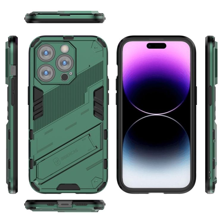 Odolný Kryt Punk armor case zelený – Apple iPhone 14 Pro | Kryty na mobil Kryty na mobil | Odolný Kryt Punk armor case zelený – Apple iPhone 14 Pro | Kryty na mobil