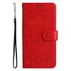 Kryty na mobil | Peňaženkové puzdro Stitching čierno-červené – Apple iPhone 14 Pro | Kryty na mobil