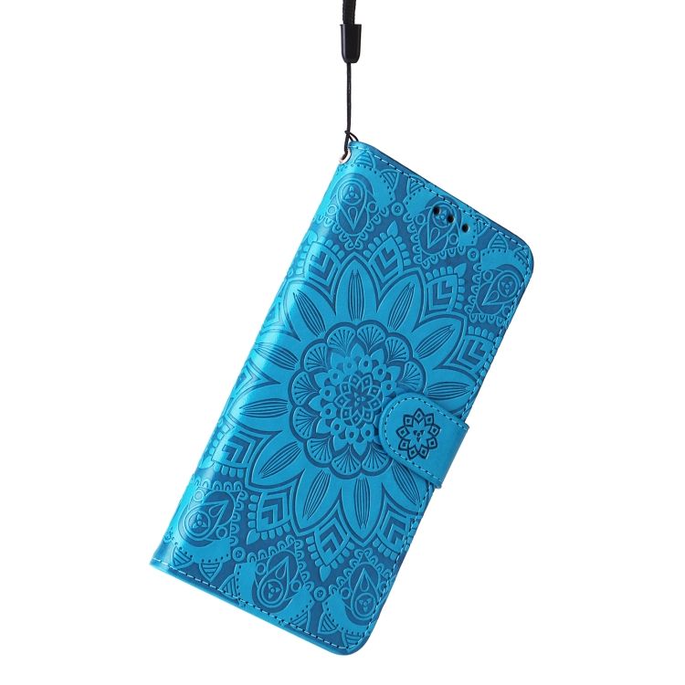Peňaženkové puzdro Embossing Pattern Slnečnica modré – Apple iPhone 14 Pro | Kryty na mobil Kryty na mobil | Peňaženkové puzdro Embossing Pattern Slnečnica modré – Apple iPhone 14 Pro | Kryty na mobil