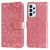 Peňaženkové puzdro Embossing Pattern Slnečnica zelené – Samsung Galaxy A23 5G / M23 | Kryty na mobil Kryty na mobil | Peňaženkové puzdro Embossing Pattern Slnečnica zelené – Samsung Galaxy A23 5G / M23 | Kryty na mobil
