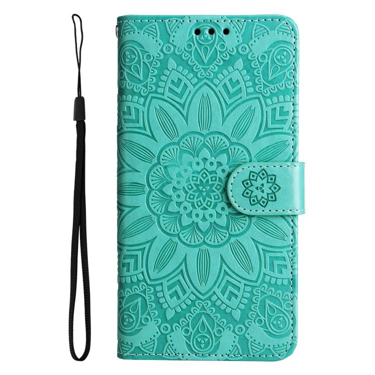 Peňaženkové puzdro Embossing Pattern Slnečnica zelené – Apple iPhone 14 Plus | Kryty na mobil Kryty na mobil | Peňaženkové puzdro Embossing Pattern Slnečnica zelené – Apple iPhone 14 Plus | Kryty na mobil