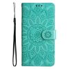 Peňaženkové puzdro Embossing Pattern Slnečnica modré – Apple iPhone 14 Pro | Kryty na mobil Kryty na mobil | Peňaženkové puzdro Embossing Pattern Slnečnica modré – Apple iPhone 14 Pro | Kryty na mobil