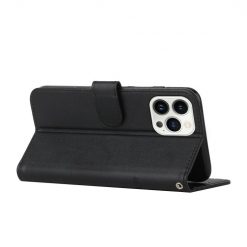 Kryty na mobil | Peňaženkové puzdro Quilted case čierne – Apple iPhone 14 Pro | Kryty na mobil