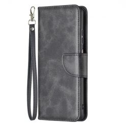 Kryty na mobil | Peňaženkové puzdro Retro Lambskin čierne – Samsung Galaxy A23 5G | Kryty na mobil