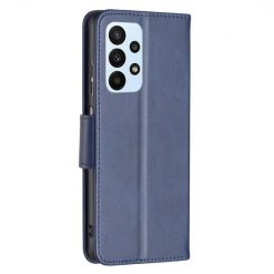 Kryty na mobil | Peňaženkové puzdro Retro Lambskin modré – Samsung Galaxy A23 5G | Kryty na mobil