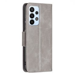 Peňaženkové puzdro Retro Lambskin sivé – Samsung Galaxy A23 5G | Kryty na mobil Kryty na mobil | Peňaženkové puzdro Retro Lambskin sivé – Samsung Galaxy A23 5G | Kryty na mobil