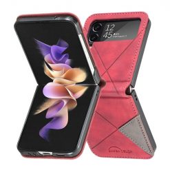 Kryt Rhombus červený – Samsung Galaxy Z Flip 4 | Kryty na mobil Kryty na mobil | Kryt Rhombus červený – Samsung Galaxy Z Flip 4 | Kryty na mobil
