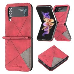 Kryt Rhombus červený – Samsung Galaxy Z Flip 4 | Kryty na mobil Kryty na mobil | Kryt Rhombus červený – Samsung Galaxy Z Flip 4 | Kryty na mobil