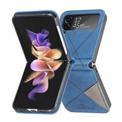 Kryt Rhombus modrý – Samsung Galaxy Z Flip 4 | Kryty na mobil Kryty na mobil | Kryt Rhombus modrý – Samsung Galaxy Z Flip 4 | Kryty na mobil