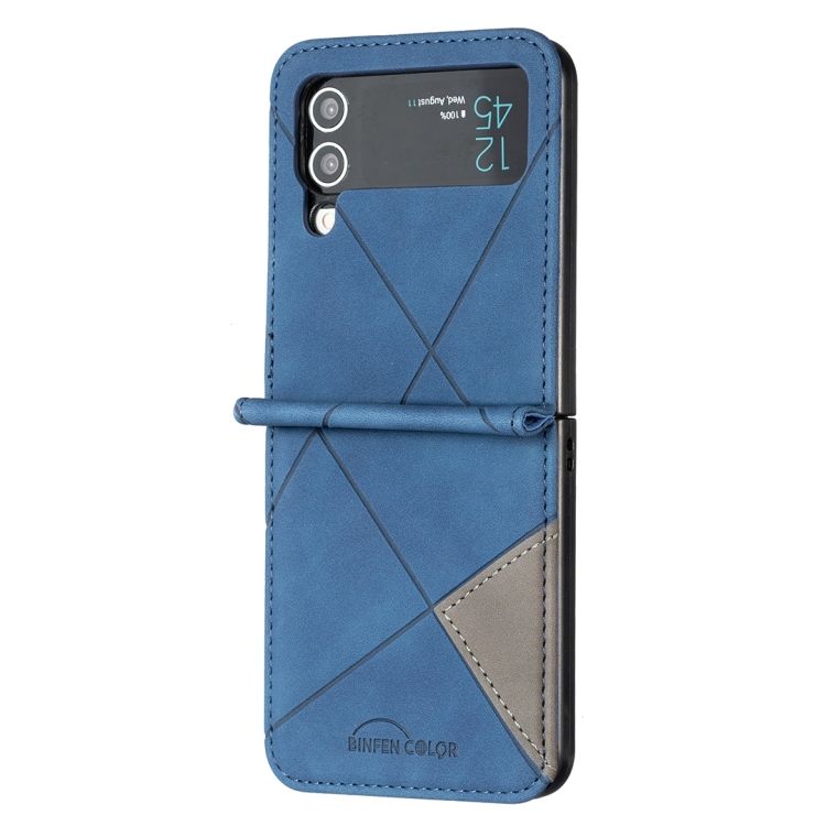 Kryt Rhombus modrý – Samsung Galaxy Z Flip 4 | Kryty na mobil Kryty na mobil | Kryt Rhombus modrý – Samsung Galaxy Z Flip 4 | Kryty na mobil