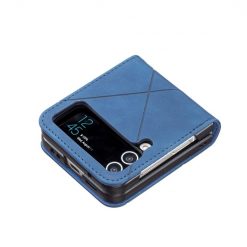 Kryt Rhombus modrý – Samsung Galaxy Z Flip 4 | Kryty na mobil Kryty na mobil | Kryt Rhombus modrý – Samsung Galaxy Z Flip 4 | Kryty na mobil