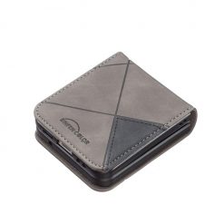 Kryty na mobil | Kryt Rhombus sivý – Samsung Galaxy Z Flip 4 | Kryty na mobil