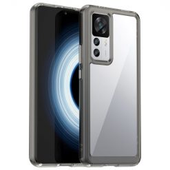 Ochranný kryt Colorful Acrylic case transparentno-sivý – Xiaomi 12T / 12T Pro