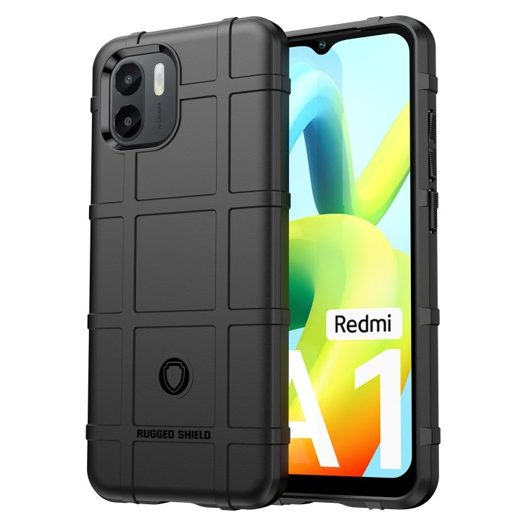 Odolný kryt Rugged Shield čierny – Xiaomi Redmi A1 / A2 | Kryty na mobil Kryty na mobil | Odolný kryt Rugged Shield čierny – Xiaomi Redmi A1 / A2 | Kryty na mobil