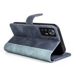 Kryty na mobil | Peňaženkové puzdro Dual Wavy Case modré – Xiaomi 12T / 12T Pro | Kryty na mobil