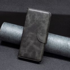 Peňaženkové puzdro Retro Lambskin čierne – Xiaomi Redmi A1 / A2 | Kryty na mobil Kryty na mobil | Peňaženkové puzdro Retro Lambskin čierne – Xiaomi Redmi A1 / A2 | Kryty na mobil