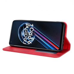 Peňaženkové puzdro Retro Leather červené – Realme 9 (4G) / 9 Pro+ | Kryty na mobil Kryty na mobil | Peňaženkové puzdro Retro Leather červené – Realme 9 (4G) / 9 Pro+ | Kryty na mobil