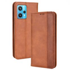 Kryty na mobil | Peňaženkové puzdro Retro Leather hnedé – Realme 9 (4G) / 9 Pro+ | Kryty na mobil
