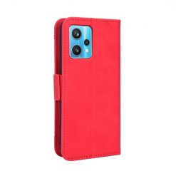 Kryty na mobil | Peňaženkové puzdro Slots case červené – Realme 9 (4G) / 9 Pro+ | Kryty na mobil