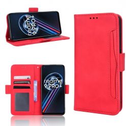Kryty na mobil | Peňaženkové puzdro Slots case červené – Realme 9 (4G) / 9 Pro+ | Kryty na mobil