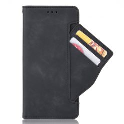 Peňaženkové puzdro Slots case čierne – Realme 9 (4G) / 9 Pro+
