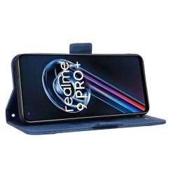 Kryty na mobil | Peňaženkové puzdro Slots case modré – Realme 9 (4G) / 9 Pro+ | Kryty na mobil
