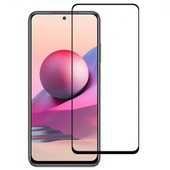 Tvrdené sklo celopovrchové čierne – Xiaomi Poco M5s