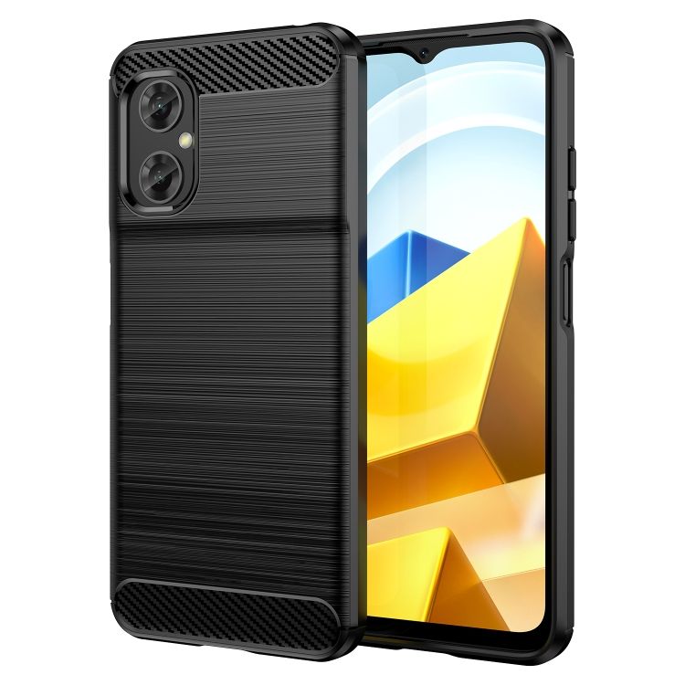 Zadný kryt Carbon čierny – Xiaomi Poco M4 5G | Kryty na mobil Kryty na mobil | Zadný kryt Carbon čierny – Xiaomi Poco M4 5G | Kryty na mobil