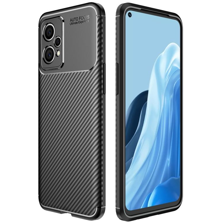 Zadný Kryt Carbon Fiber čierny – Realme 9 (4G) / 9 Pro+ | Kryty na mobil Kryty na mobil | Zadný Kryt Carbon Fiber čierny – Realme 9 (4G) / 9 Pro+ | Kryty na mobil