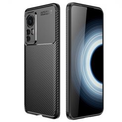 Kryty na mobil | Zadný Kryt Carbon Fiber čierny – Xiaomi 12T / 12T Pro | Kryty na mobil