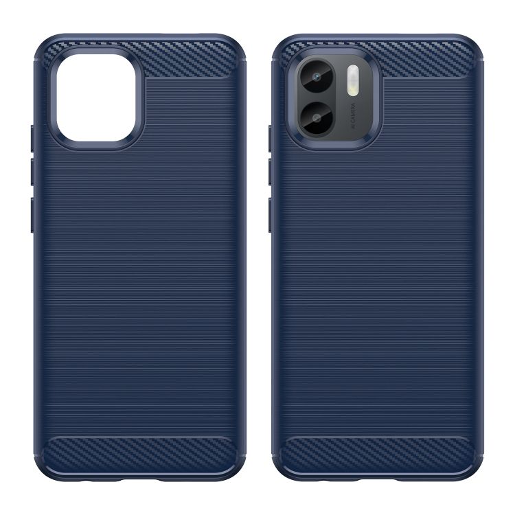 Zadný kryt Carbon modrý – Xiaomi Redmi A1 / A2 | Kryty na mobil Kryty na mobil | Zadný kryt Carbon modrý – Xiaomi Redmi A1 / A2 | Kryty na mobil