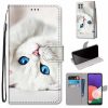 Kryty na mobil | Knižkové puzdro Trendy Cross case Majestátny lev – Samsung Galaxy A22 5G | Kryty na mobil