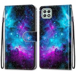 Knižkové puzdro Trendy Cross case Hviezdna obloha – Samsung Galaxy A22 5G | Kryty na mobil Kryty na mobil | Knižkové puzdro Trendy Cross case Hviezdna obloha – Samsung Galaxy A22 5G | Kryty na mobil