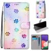 Kryty na mobil | Knižkové puzdro Trendy Cross case Nočný vlk – Samsung Galaxy A22 5G | Kryty na mobil