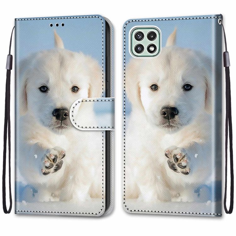 Knižkové puzdro Trendy Cross case Psík – Samsung Galaxy A22 5G | Kryty na mobil Kryty na mobil | Knižkové puzdro Trendy Cross case Psík – Samsung Galaxy A22 5G | Kryty na mobil