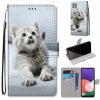 Kryty na mobil | Knižkové puzdro Trendy Cross case Malý tiger – Samsung Galaxy A22 5G | Kryty na mobil