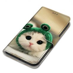 Kryty na mobil | Knižkové puzdro Trendy Cross case Žabka – Samsung Galaxy A22 5G | Kryty na mobil