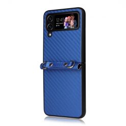 Kryt Carbon Fiber modrý – Samsung Galaxy Z Flip 3 | Kryty na mobil Kryty na mobil | Kryt Carbon Fiber modrý – Samsung Galaxy Z Flip 3 | Kryty na mobil