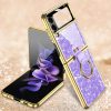 Kryt GKK Marble Pattern case čierny – Samsung Galaxy Z Flip 4 | Kryty na mobil Kryty na mobil | Kryt GKK Marble Pattern case čierny – Samsung Galaxy Z Flip 4 | Kryty na mobil