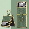 Kryty na mobil | Kryt GKK Weave Texture Case červený – Samsung Galaxy Z Flip 4 | Kryty na mobil