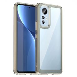 Ochranný kryt Colorful Acrylic case transparentno-sivý – Xiaomi 12 Lite